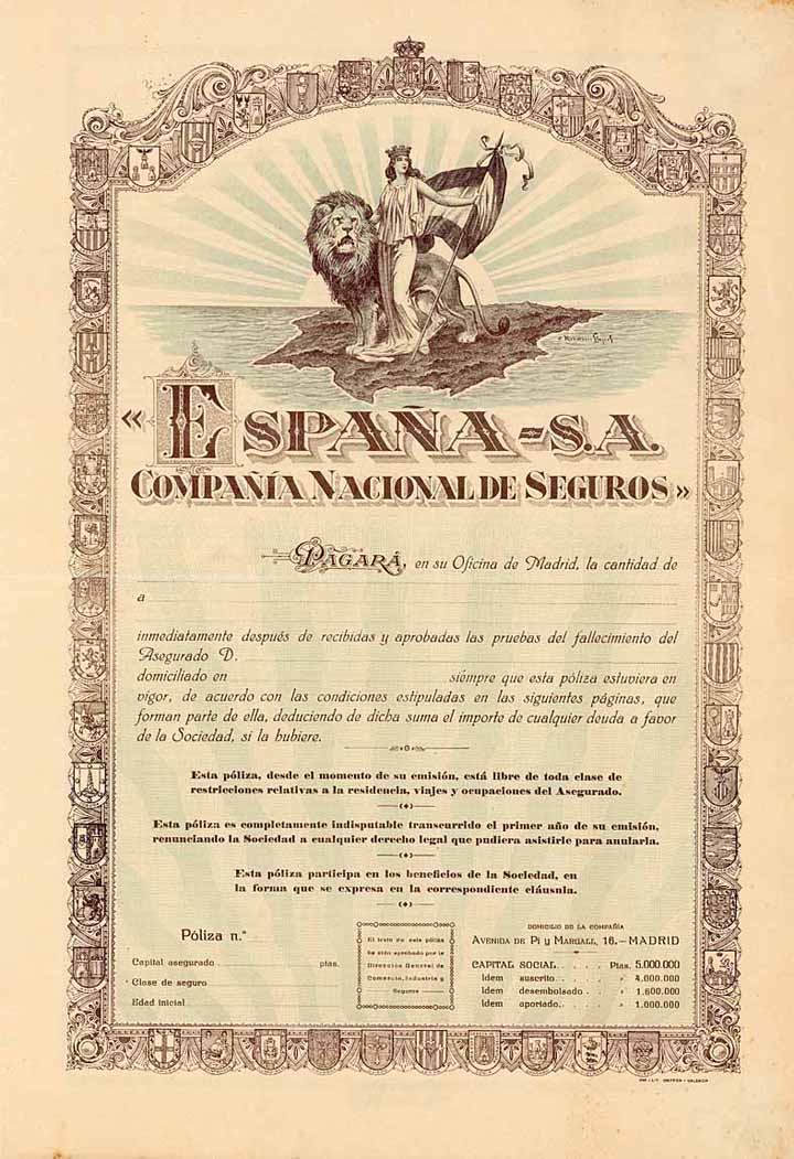 Espana S.A. Comp. Nacional de Seguros