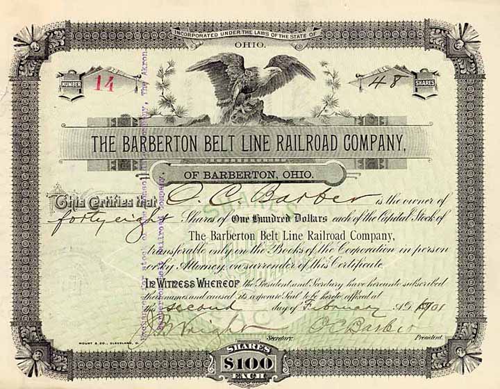 Barberton Belt Line Railroad Co.