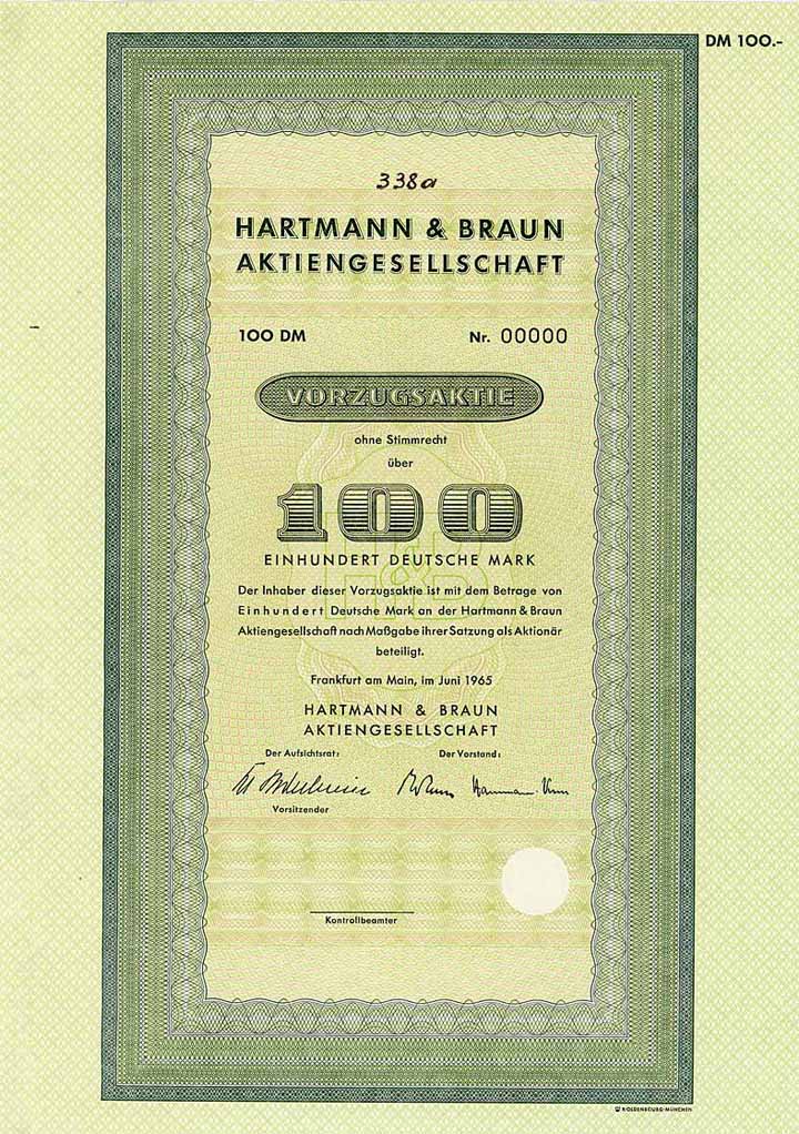 Hartmann & Braun AG