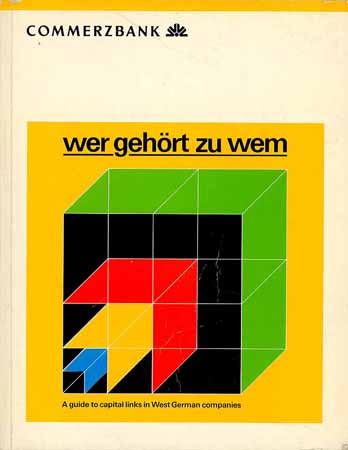 wer gehört zu wem - Handbuch über Beteiligungsverhältnisse in Deutschland 1985