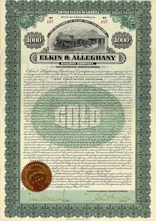Elkin & Alleghany Railway