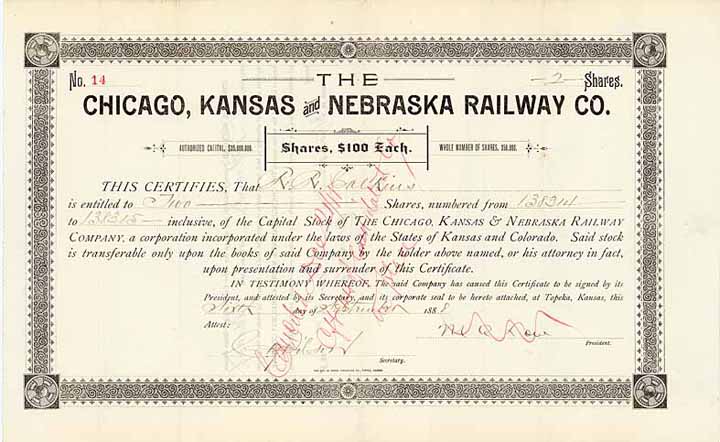 Chicago, Kansas & Nebraska Railway