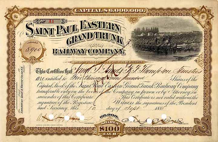 Saint Paul Eastern Grand Trunk Railway