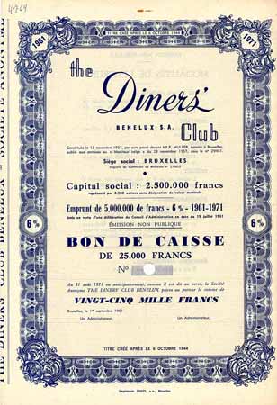 Diners‘ Club Benelux S.A.