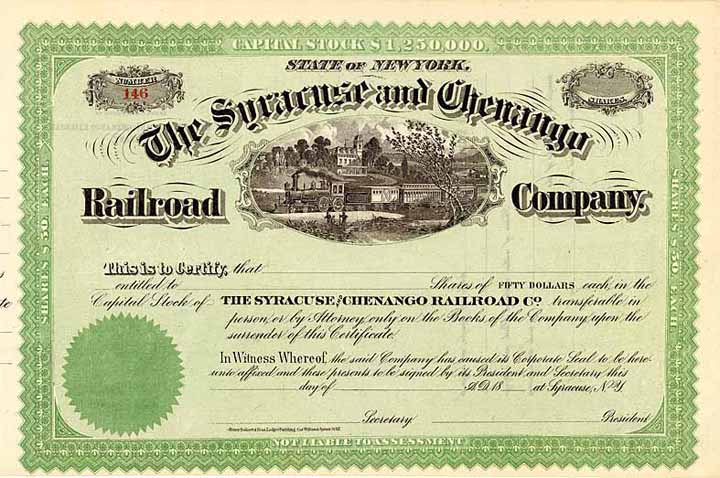 Syracuse and Chenango Railroad Co.