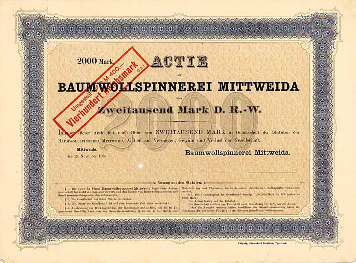 Baumwollspinnerei Mittweida