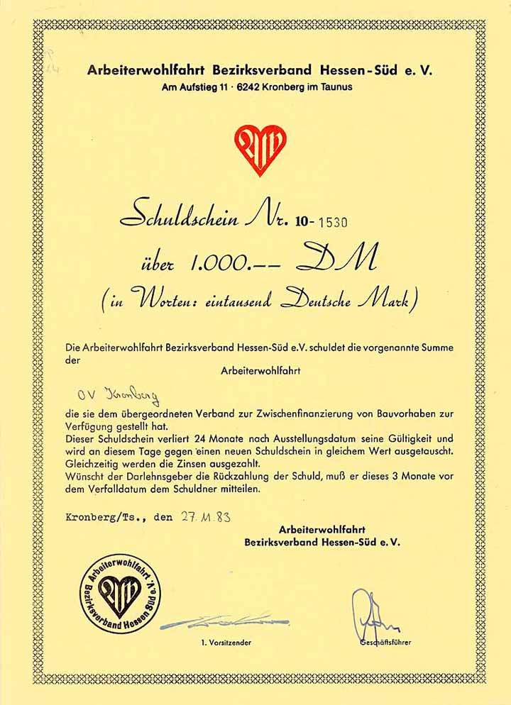 Arbeiterwohlfahrt Bezirksverband Hessen-Süd e.V.