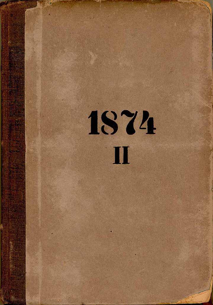 COMPASS, Jahrbuch für Volkswirthschaft und Finanzwesen 1874, Theil 1 und 2