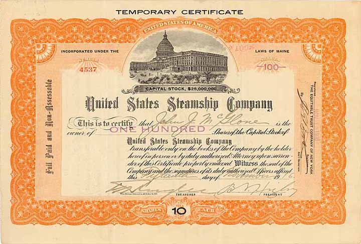 United States Steamship Co.