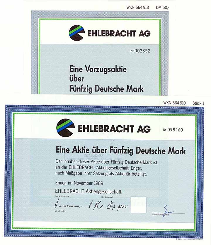 Ehlebracht AG (2 Stücke)