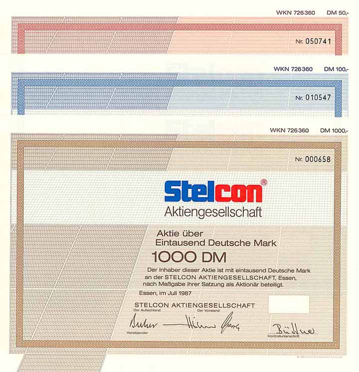Stelcon AG (7 Stücke)