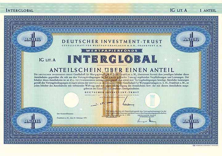 Deutscher Investment-Trust Gesellschaft für Wertpapieranlagen m.b.H.