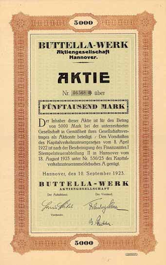 Buttella-Werk AG