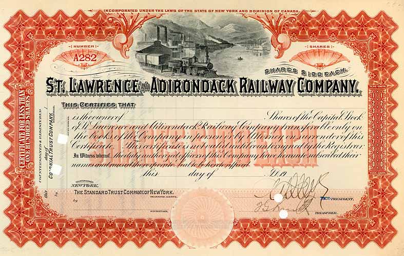 St. Lawrence & Adirondack Railway