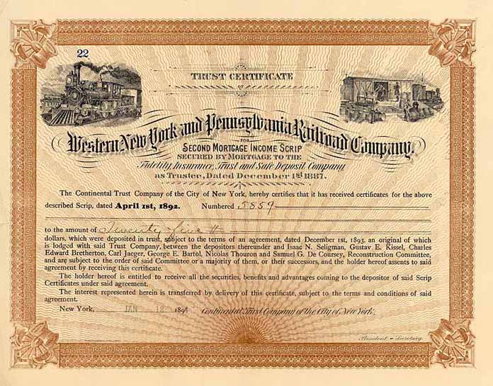 Western New York & Pennsylvania Railroad