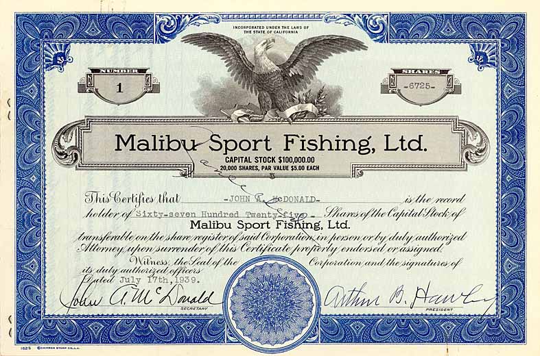 Malibu Sport Fishing, Ltd.