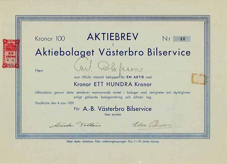 AB Västerbro Bilservice