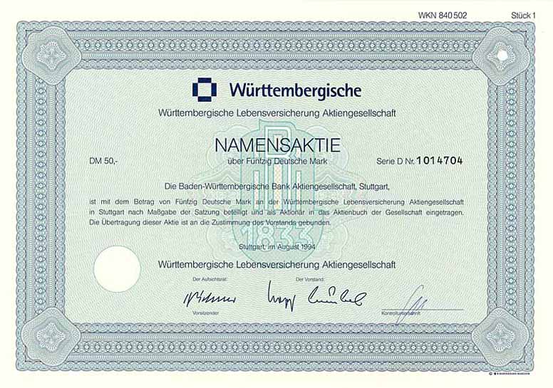 Württembergische Lebensversicherung AG