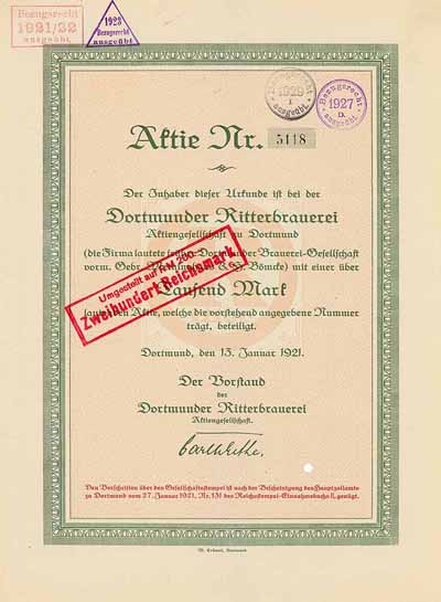 Dortmunder Ritterbrauerei AG
