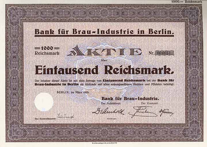 Bank für Brau-Industrie