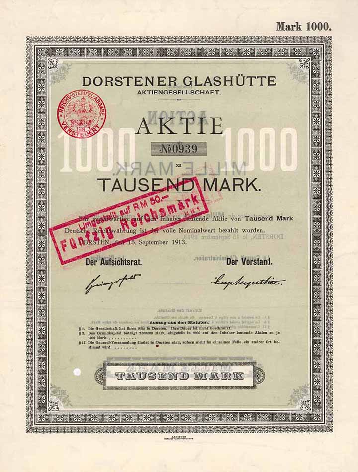 Dorstener Glashütte AG