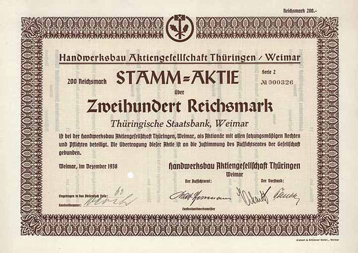 Handwerksbau AG Thüringen