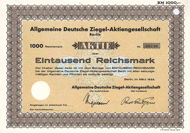 Allgemeine Deutsche Ziegel-AG