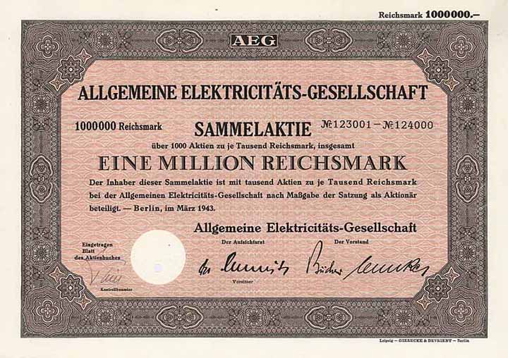 Allgemeine Elektricitäts-Gesellschaft