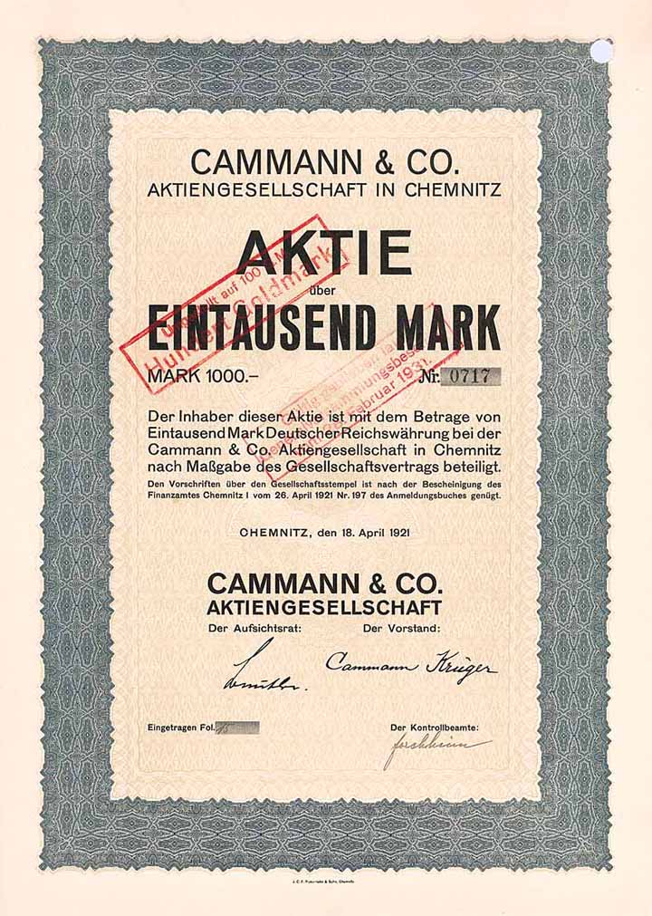 Cammann & Co. AG