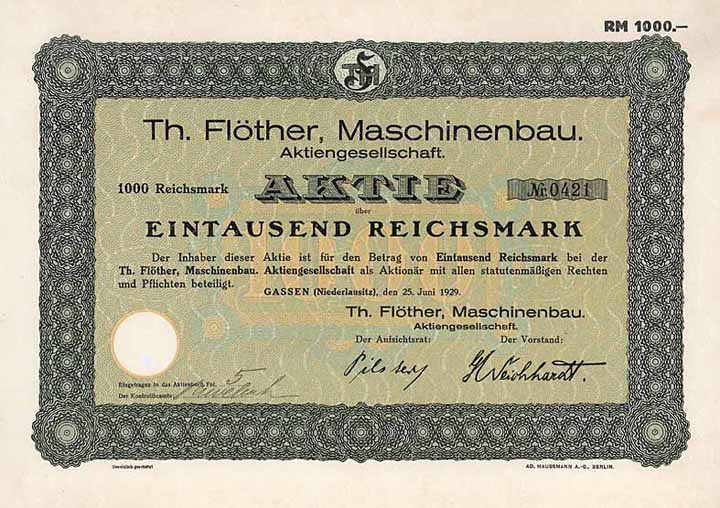 Th. Flöther Maschinenbau AG