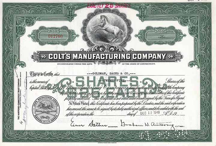 Colt's Manufacturing Co.