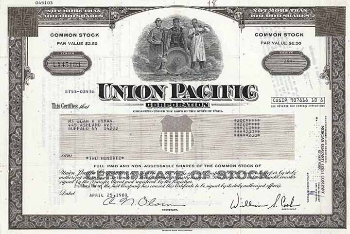 Union Pacific Corp.