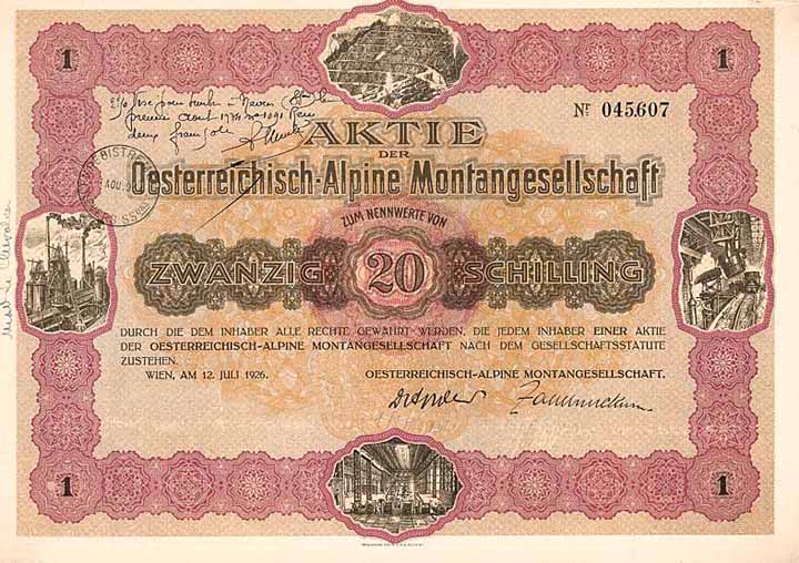 Oesterreichisch-Alpine Montangesellschaft