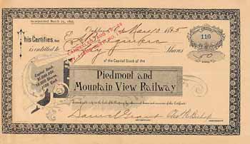 Piedmont & Mountain View Railway
