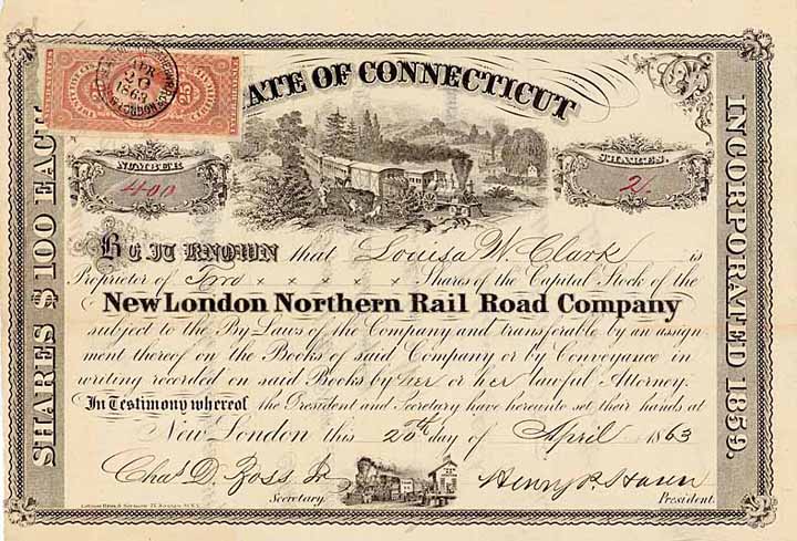 New London Northern Railroad