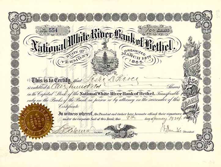 National White River Bank of Bethel