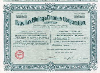 Estrellas Mining & Finance Co. LTD.