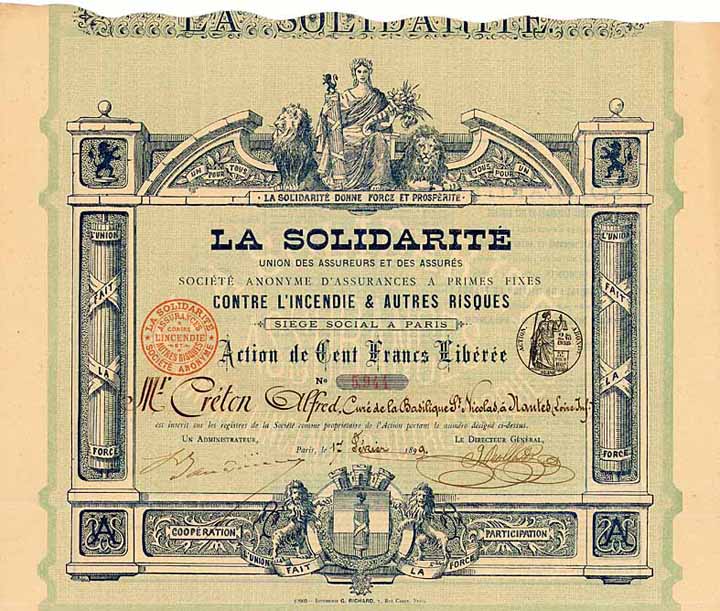 La Solidarité S.A., Union des Assureurs