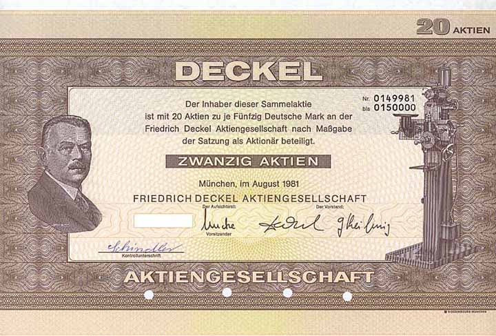 Friedrich Deckel AG