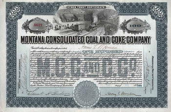 Montana Consolidated Coal and Coke