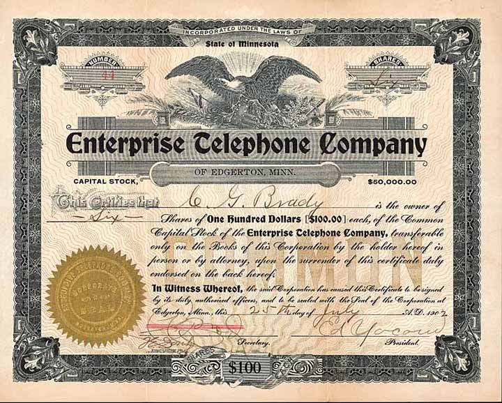 Enterprise Telephone Co.