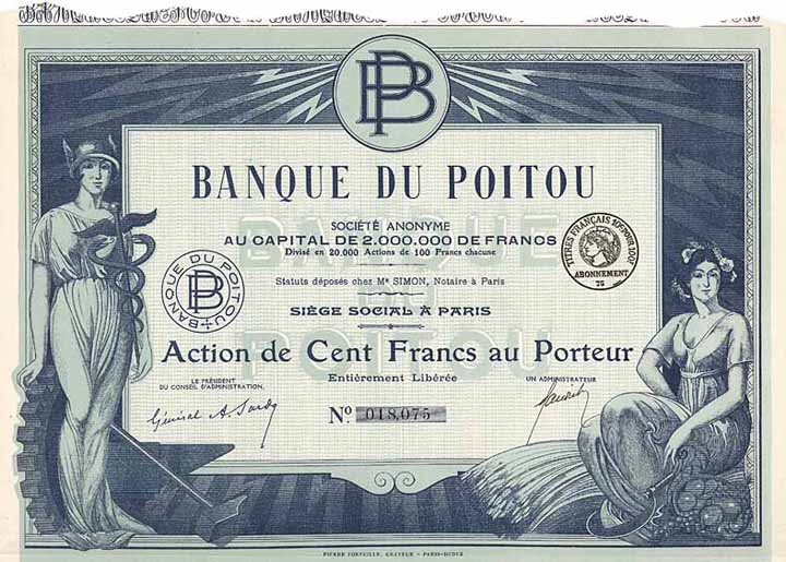 Banque du Poitou S.A.