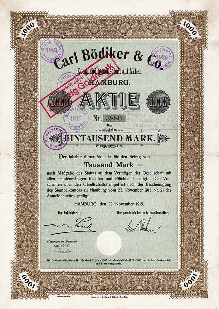 Carl Bödiker & Co. KGaA