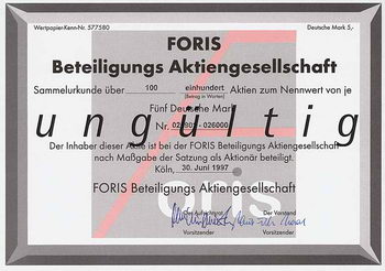 FORIS Beteiligungs AG