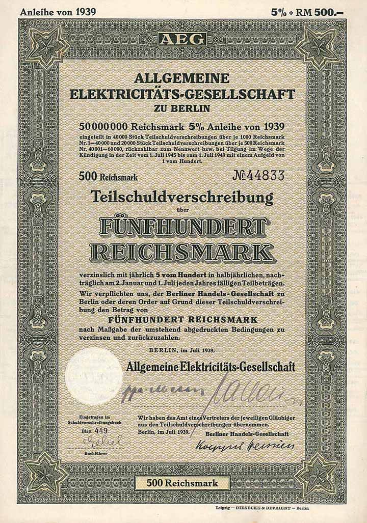 Allgemeine Elektricitäts-Gesellschaft