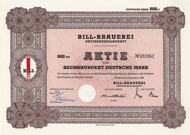 Bill-Brauerei AG