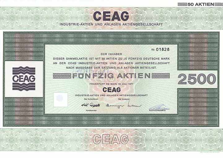 CEAG Industrie-Aktien und Anlagen AG