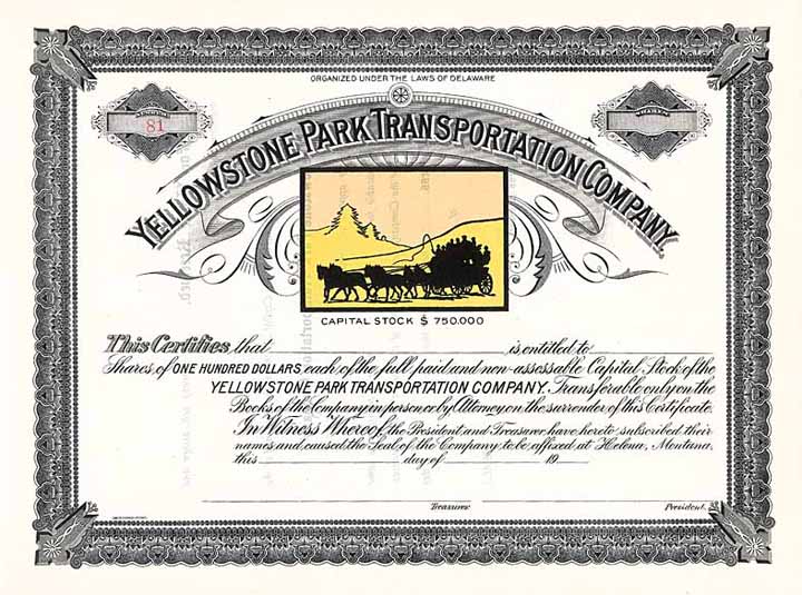 Yellowstone Park Transportation Co.