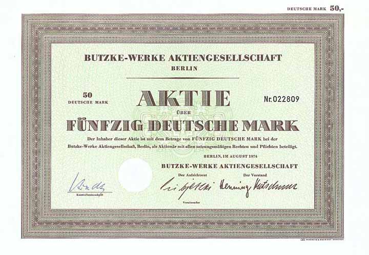 Butzke-Werke AG