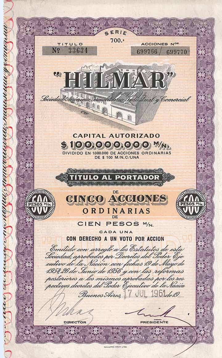 “HILMAR” S.A.